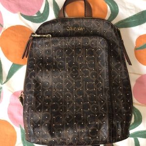 CALVIN KLEIN MINI BACKPACK PURSE